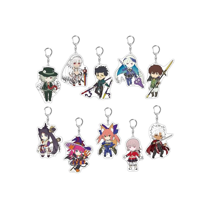 FGOぴくりる！アクリルキーホルダー　イアソン　4個セット Amazon.co.jp: ぴくりる！ Fate/Grand Order トレーディング